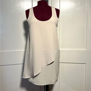 Petticoat Alley Cream Asymmetrical Dress